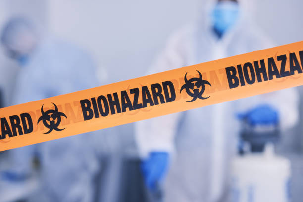 Professional Drug Lab Cleanup technician working in Marshallberg, NC